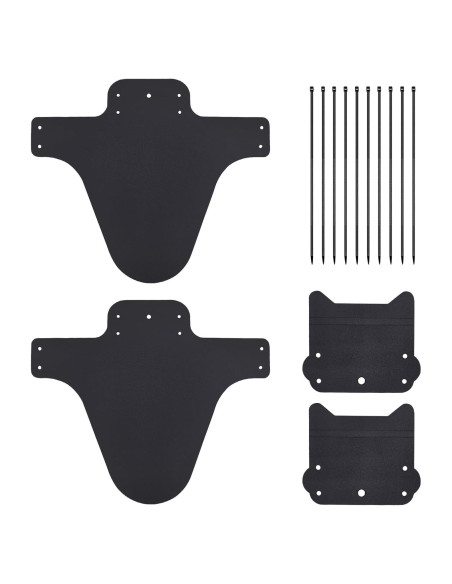 Guardabarros de Bicicleta BlingKingdom 2pcs Universal Negro