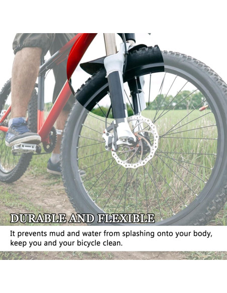 Guardabarros de Bicicleta BlingKingdom 2pcs Universal Negro