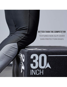 Caja de Salto Suave REP 3-en-1 40.6/50.8/61 cm Antideslizante 2