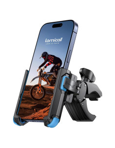 Soporte para Teléfono de Motocicleta Lamicall BP12 - Ajustable 12-18 cm