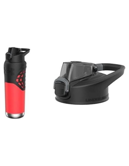 Botella de Agua Command 0.71L Under Armour con Tapa Pro Negra