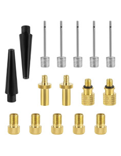 Juego de Adaptadores de Válvula de Bicicleta NQEUEPN 16 Piezas