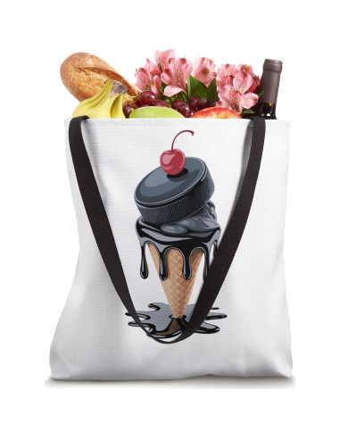 Bolsa de mano hockey sobre hielo en cono de helado 40.6 cm