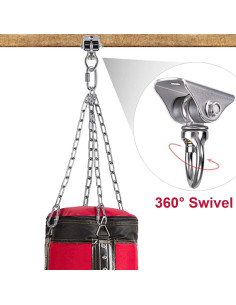 Soporte para Saco de Boxeo BeneLabel con Rotación 360 2