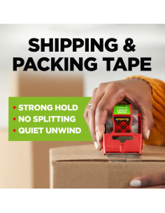 Cinta de Embalaje Scotch Sure Start 6 Rollos 4.78 cm x 20.3 m 2