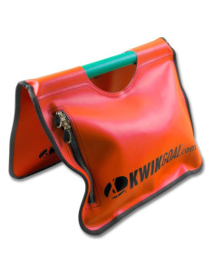 Bolsa de Anclaje de Fútbol Kwik Goal 18 kg Naranja
