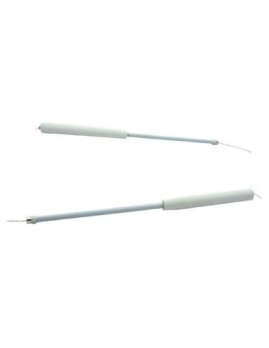 Palos de mano de fibra de vidrio Henry 41cm - Blanco