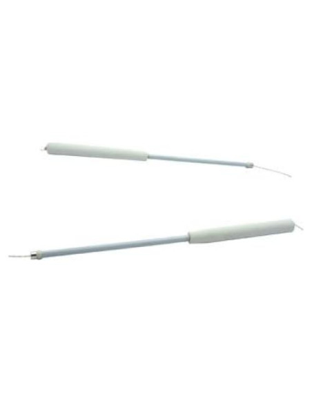 Palos de mano de fibra de vidrio Henry 41cm - Blanco