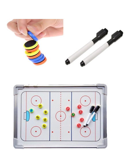 Tablero de Tácticas Hockey sobre Hielo Joyeee 45x30 cm