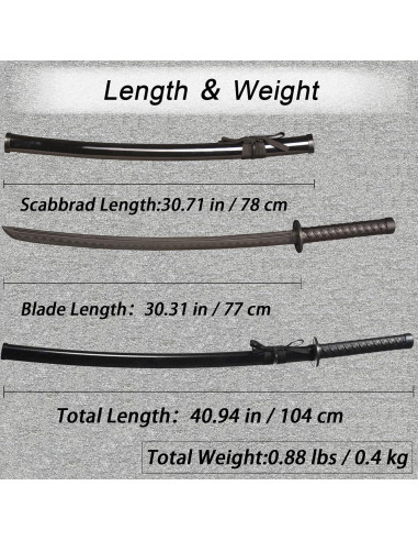 Espada de Entrenamiento EVA-FRIEREN de Polipropileno 104 cm