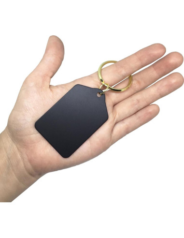 Llave Personalizada Hombre Karate SkunkWerkz - Metal Negro