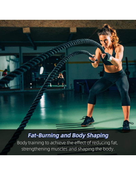 Cuerda de Batalla OUTROAD 30ft (9.14m) Poliéster 1.5"