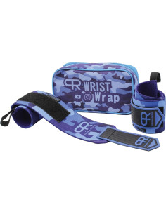 Muñequera PR Personal Record PR901-ADV-ALLBLACK Camuflaje Azul 2