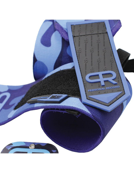 Muñequera PR Personal Record PR901-ADV-ALLBLACK Camuflaje Azul