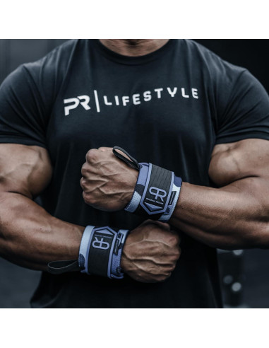 Muñequera PR Personal Record PR901-ADV-ALLBLACK Camuflaje Azul