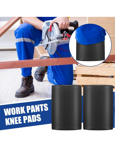 2 Pares de Rodilleras Acolchadas EVA para Trabajo Hombres