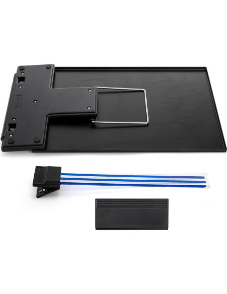 Soporte de Documentos Lawei 2 Piezas Ajustable Negro A4