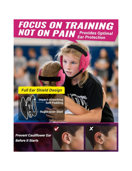 Cabezal de Lucha Trymaker para Jóvenes con Protección Doble