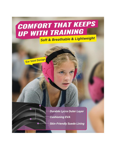 Cabezal de Lucha Trymaker para Jóvenes con Protección Doble