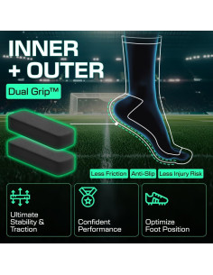 Calcetines de Fútbol LUX GripArray Doble Agarre Talla Grande 2