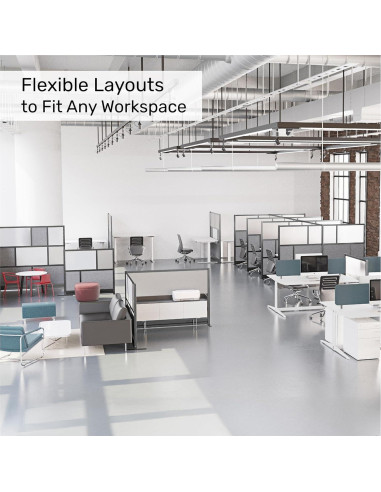 Pared Modular Divisor de Habitaciones S Stand Up 177.8x177.8cm