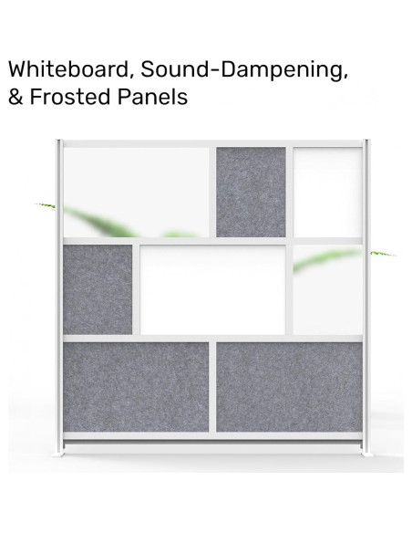 Pared Modular Divisor de Habitaciones S Stand Up 177.8x177.8cm