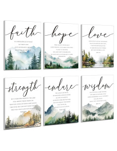 Paneles Acústicos Cristianos Sacubee 6 Piezas 30x40cm