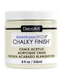 Pintura Chalky Finish DecoArt Americana 8oz Encaje Mate