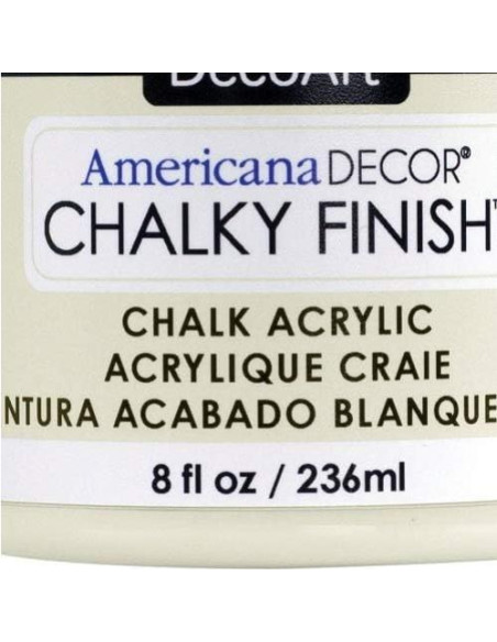 Pintura Chalky Finish DecoArt Americana 8oz Encaje Mate