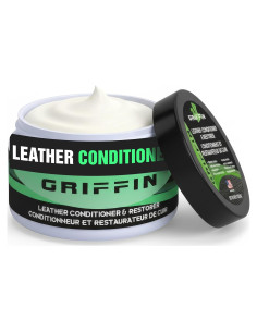 Acondicionador de Cuero Griffin 113g - Balsamo Natural para Botas y Muebles