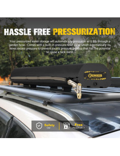 Tanque de Agua Presurizado BUNKER INDUST 30L para Camping 2