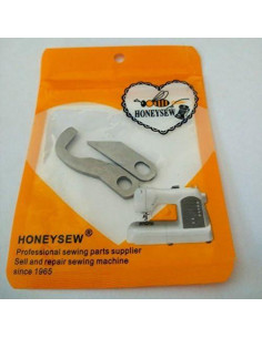 Cuchillas Superior e Inferior HONEYSEW para Overlock Brother 3034D 2