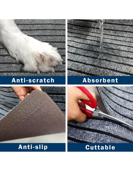 Alfombra Antideslizante para Perros XFEXM 129.5x61cm Impermeable