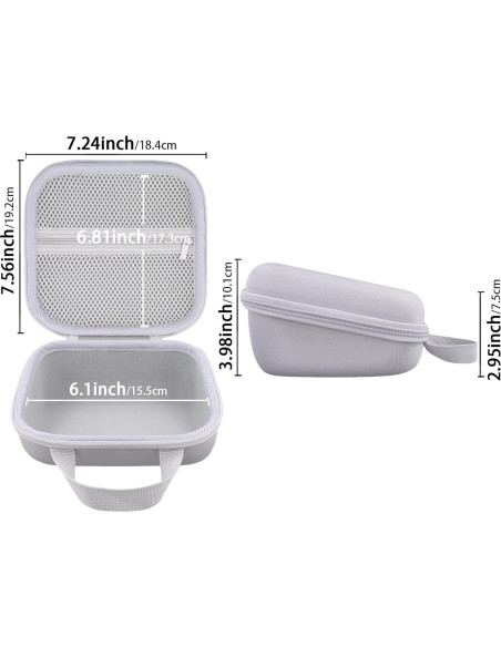 Funda protectora Baval para impresora Brother P-Touch PTD210/220