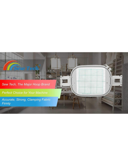 Aro de Bordado Sew Tech PRPQF200 para Brother y Babylock