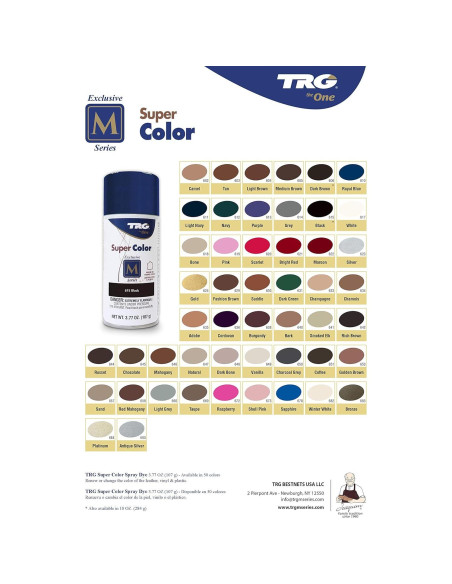 Spray Tinte para Cuero y Vinilo TRG 602 Camel 106.3 g