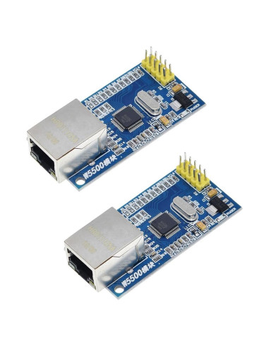 Módulo de Red Ethernet LAN W5500 HiLetgo 2 Pcs 32K SPI