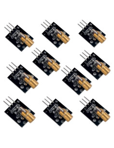 Módulo Transmisor Láser 5V DIYmall - Paquete de 10 Piezas