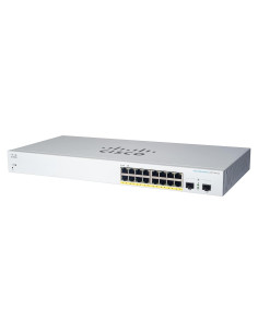 Interruptor Inteligente Cisco CBS220-16T-2G | 16 Puertos GE