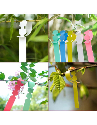120 Etiquetas de Plástico para Plantas Yuntop - Impermeables y Reutilizables