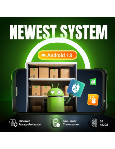 Escáner de Código de Barras Tera P166 Android 13 5.5" HD 2