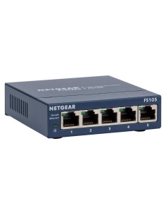 Switch de Escritorio NETGEAR FS105 5 Puertos 10/100 Mbps
