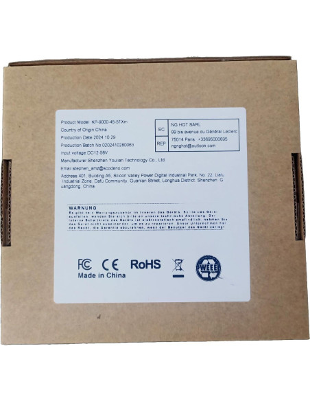 Conmutador Ethernet Industrial 5 Puertos keepLiNK IP40