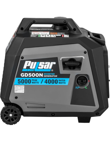 Generador Inversor Portátil Pulsar GD500N 5000W Gris