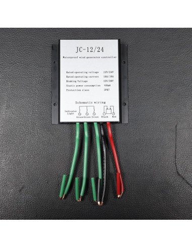 Generador Eólico Awjaisca 1200W 5 Palas Bajo Ruido 2.5m/s