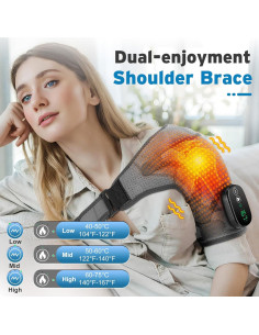 Faja Calentada Inalámbrica AFDEAL para Hombro con Masaje 2