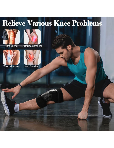 Masajeador de Rodilla CuPiLo 5557 con Calor y Vibración