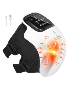 Masajeador de Rodilla Medcursor Inalámbrico con Calor 3 Niveles
