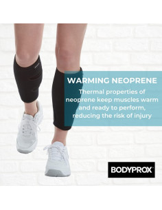 Soporte para Pantorrilla Bodyprox - Faja de Compresión Ajustable 2 Pzas 2