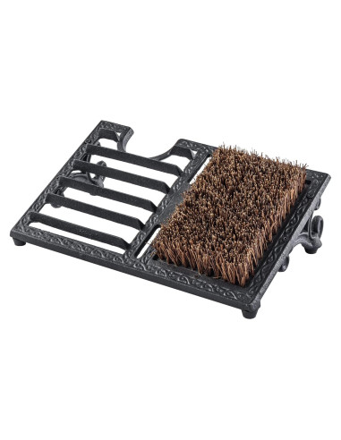 Raspador de Botas MyGift con Cepillo de Hierro Fundido